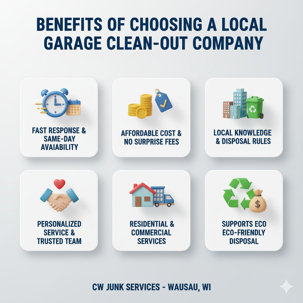 Local Garage Clean Out Company in Wausau