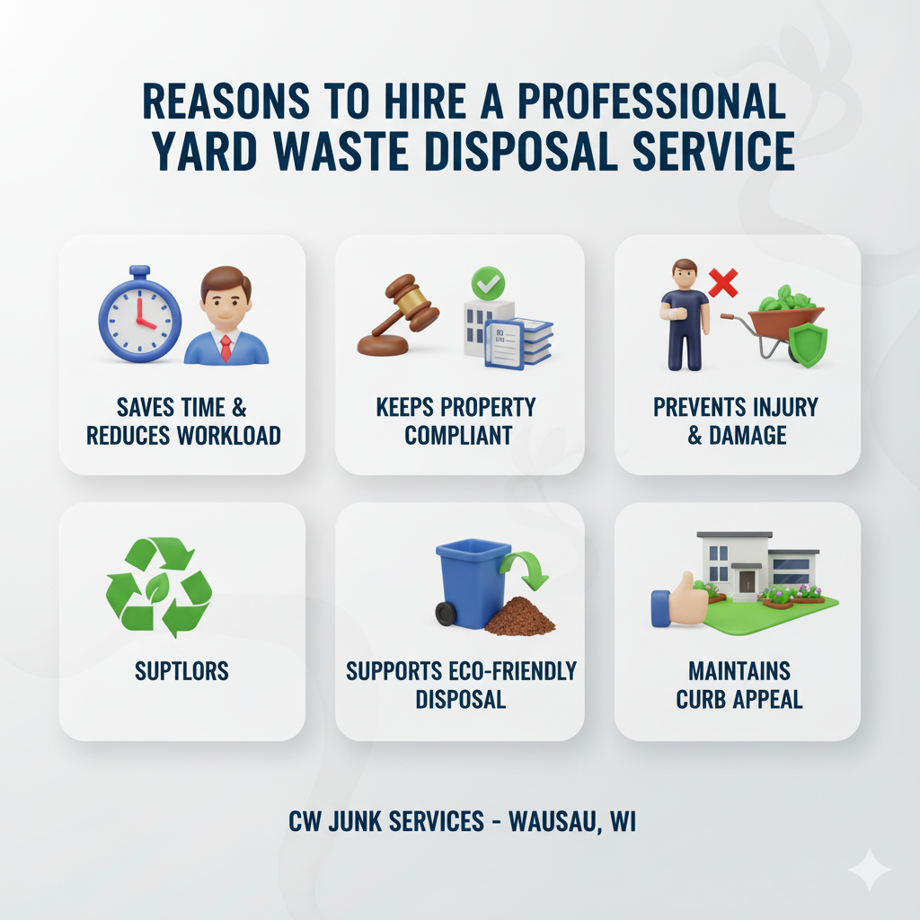 Reasons to Hire a Professional Yard Waste Disposal Service