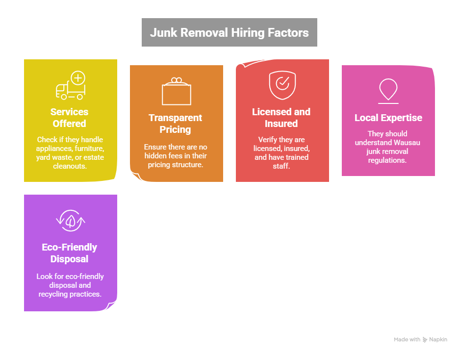 residential junk removal in Wausau