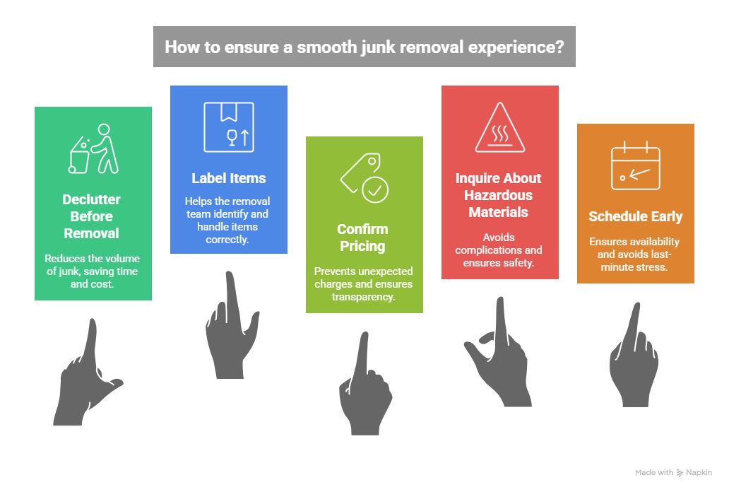 garage clean-out services in Wausau.