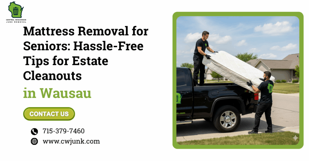 Wausau Mattress Removal for Seniors: Hassle-Free Tips for Estate Cleanouts