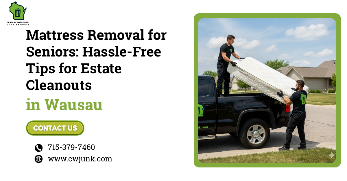 Wausau Mattress Removal for Seniors: Hassle-Free Tips for Estate Cleanouts