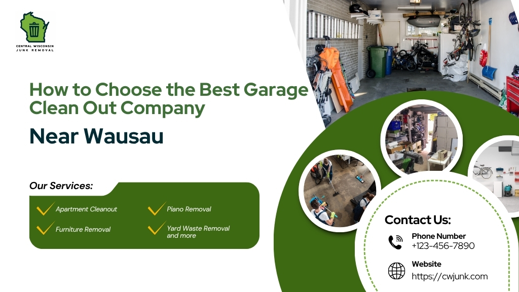 How to Choose the Best Garage Clean Out Company Near Wausau