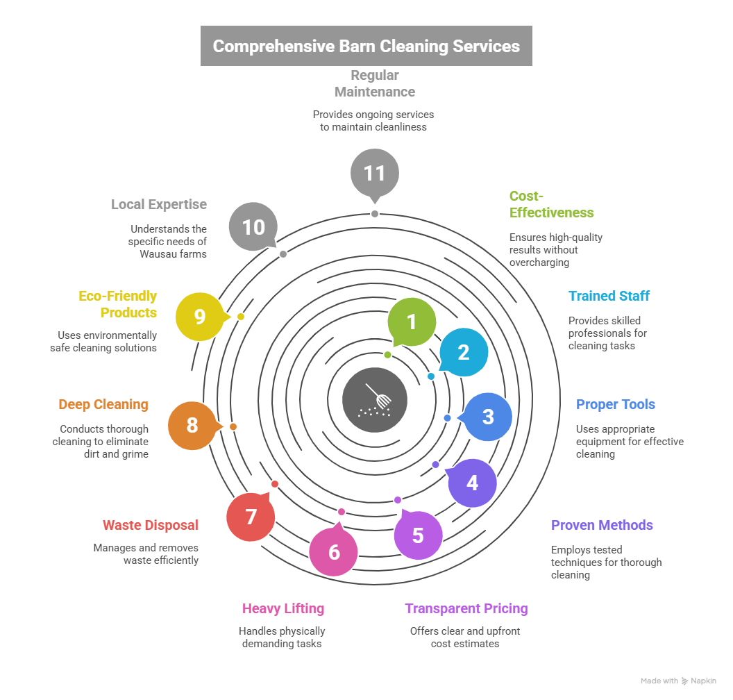 barn cleaning service