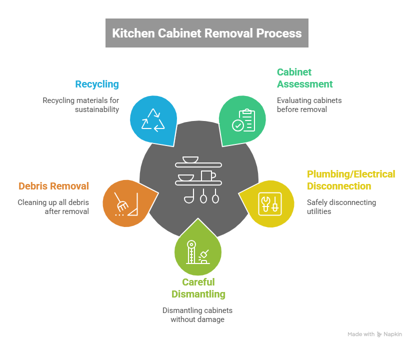 Kitchen Cabinet Removal