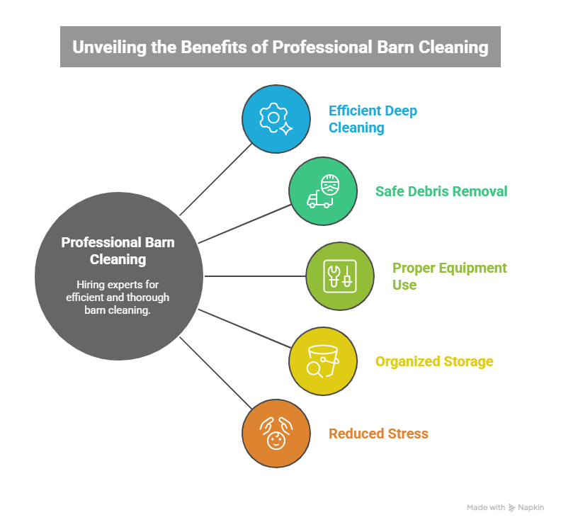 barn deep cleaning service in Wausau, WI