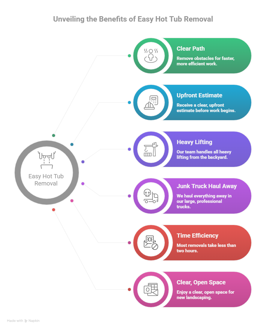 hot tub removal & Disposal Services