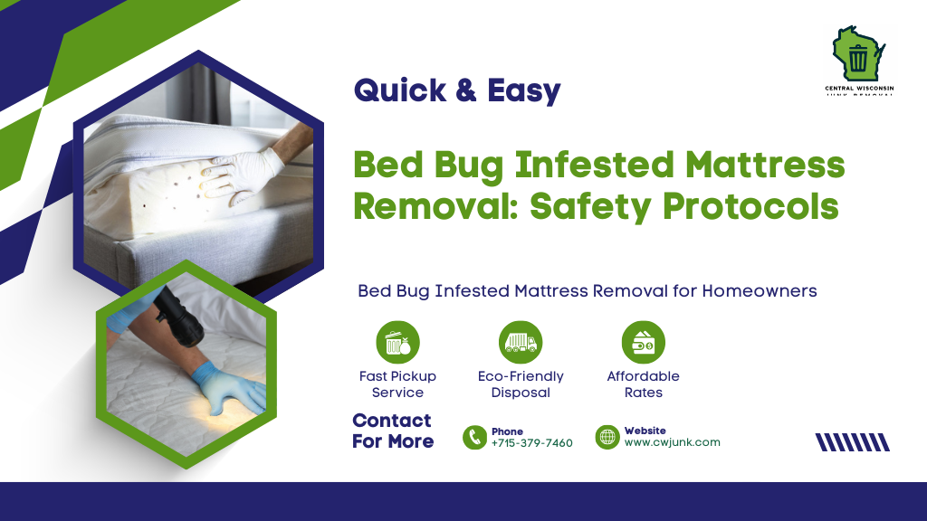Bed Bug Infested Mattress Removal: Safety Protocols