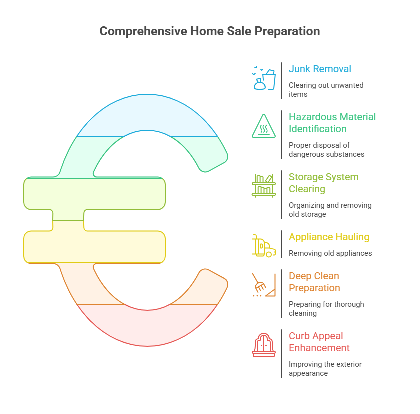 Garage Cleanout for Home Sellers – What to Remove Before a Home Inspection