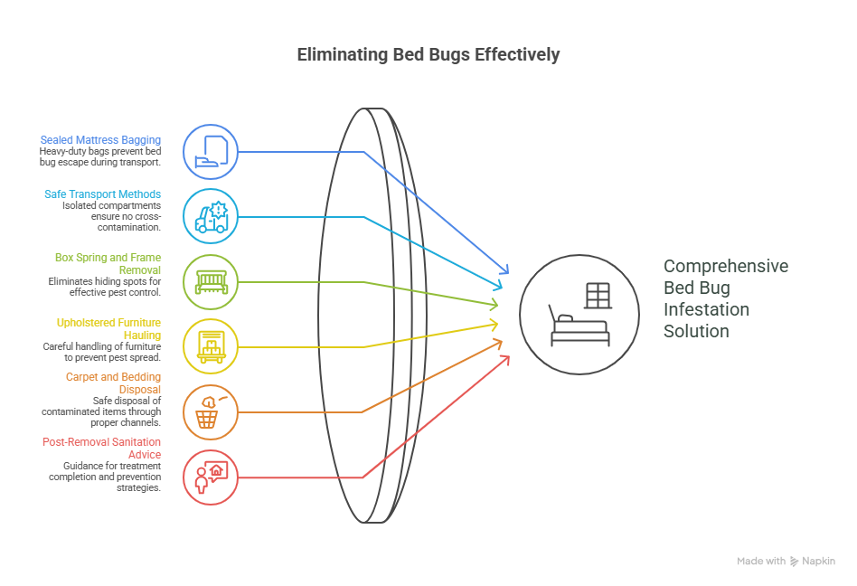 Bed Bug Infested Mattress Removal: Safety Protocols