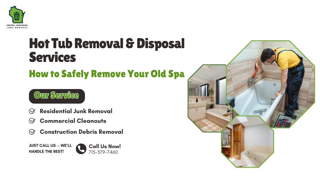 hot tub removal & Disposal Services