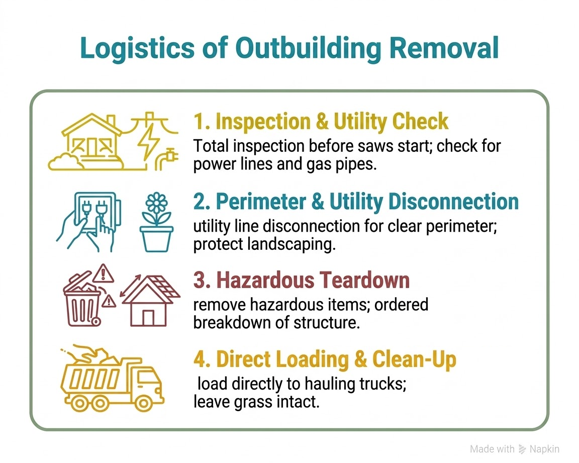 Storage Shed Removal