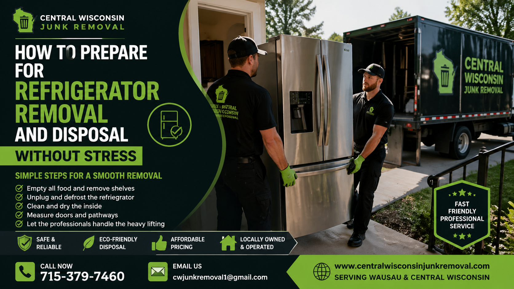 refrigerator removal and disposal