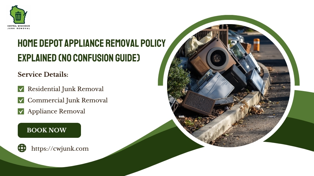 Home Depot Appliance Removal Policy Explained (No Confusion Guide)