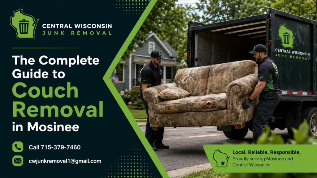 The Complete Guide to Couch Removal in Mosinee