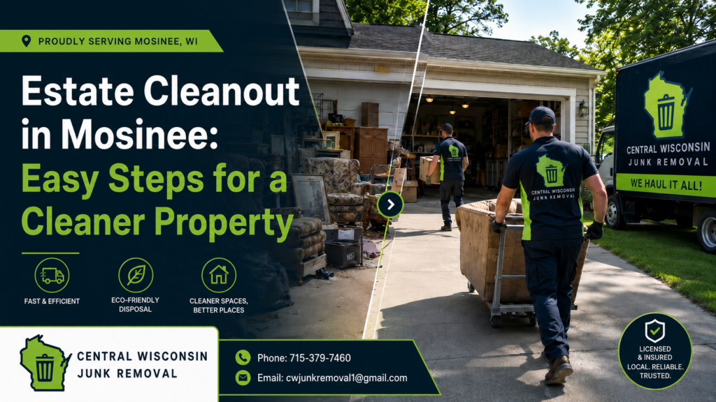 Estate Cleanout in Mosinee: Easy Steps for a Cleaner Property