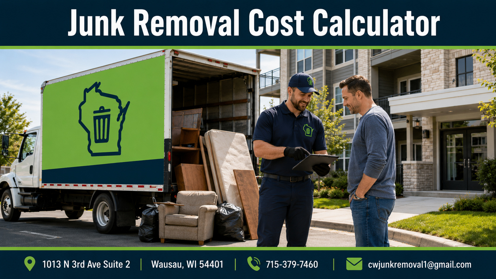 Junk Removal Cost Calculator Wausau