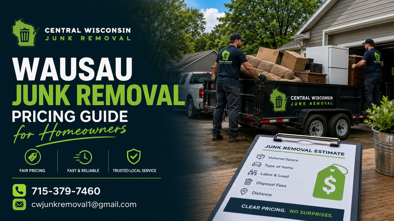 how much does junk removal cost