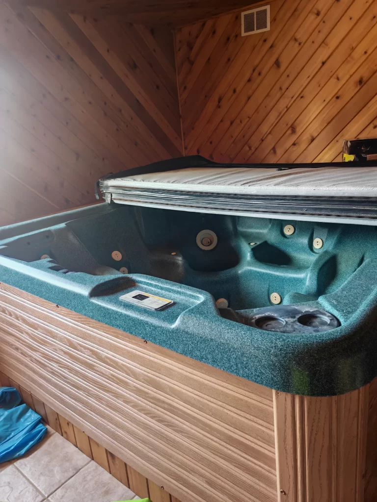 Indoor Hot Tub Removal