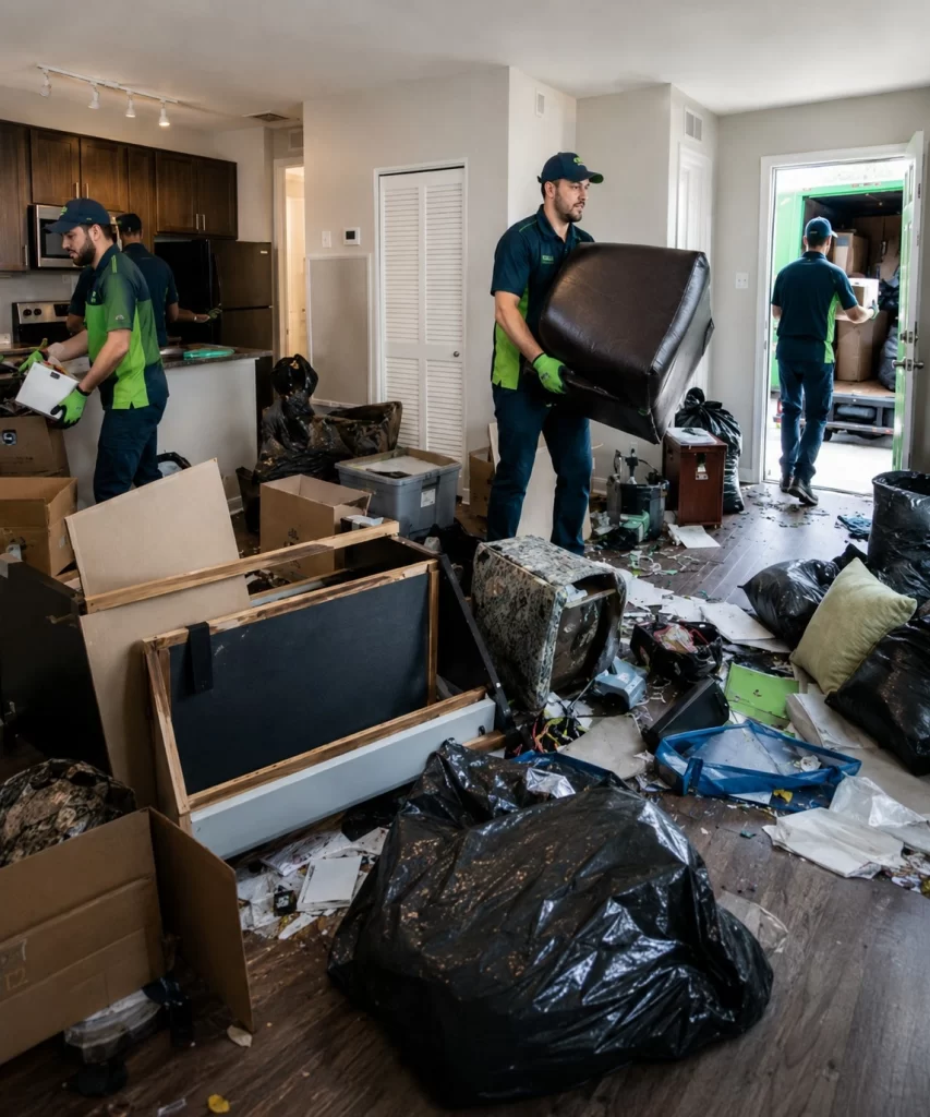 Apartment Cleanout Services