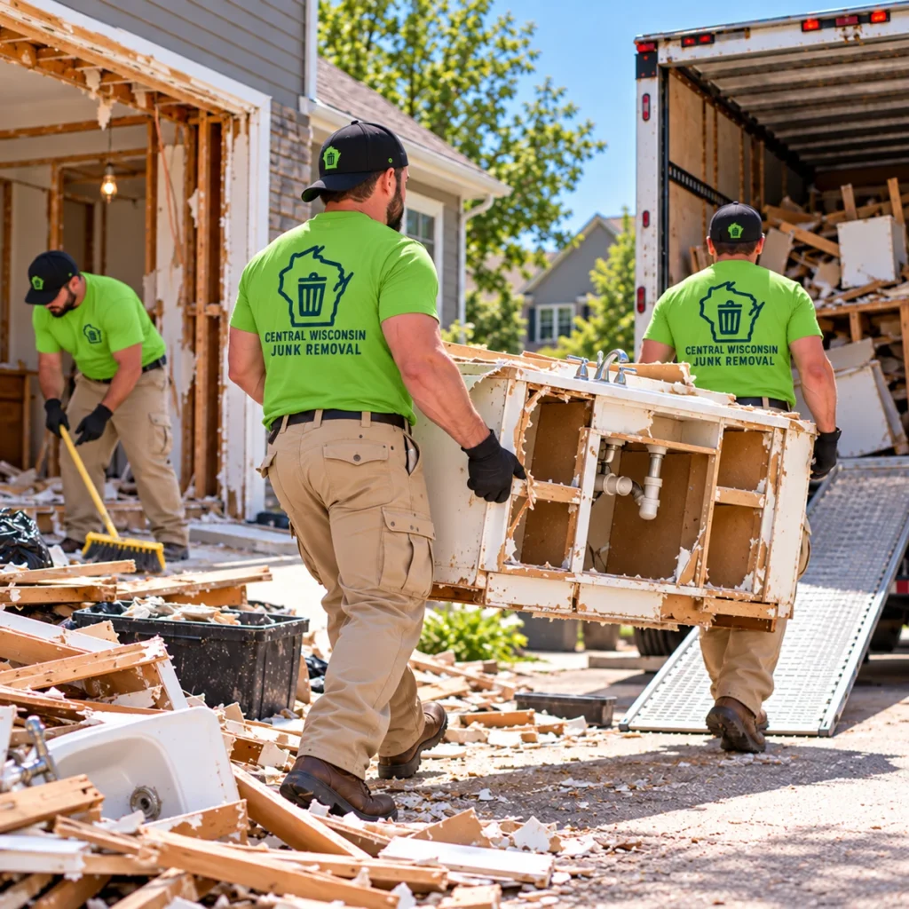 construction debris removal Wausau